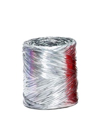 [DIST01742] RAFIA PLASTICA  PLATEADO (21)
