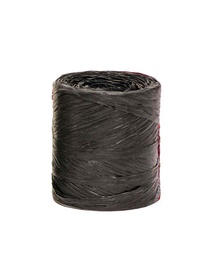 [DIST01751] RAFIA PLASTICA  NEGRO (18)