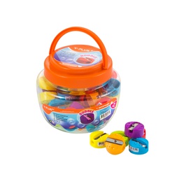 SACAPUNTAS Y-PLUS PLASTICO BUBLE (BX60)