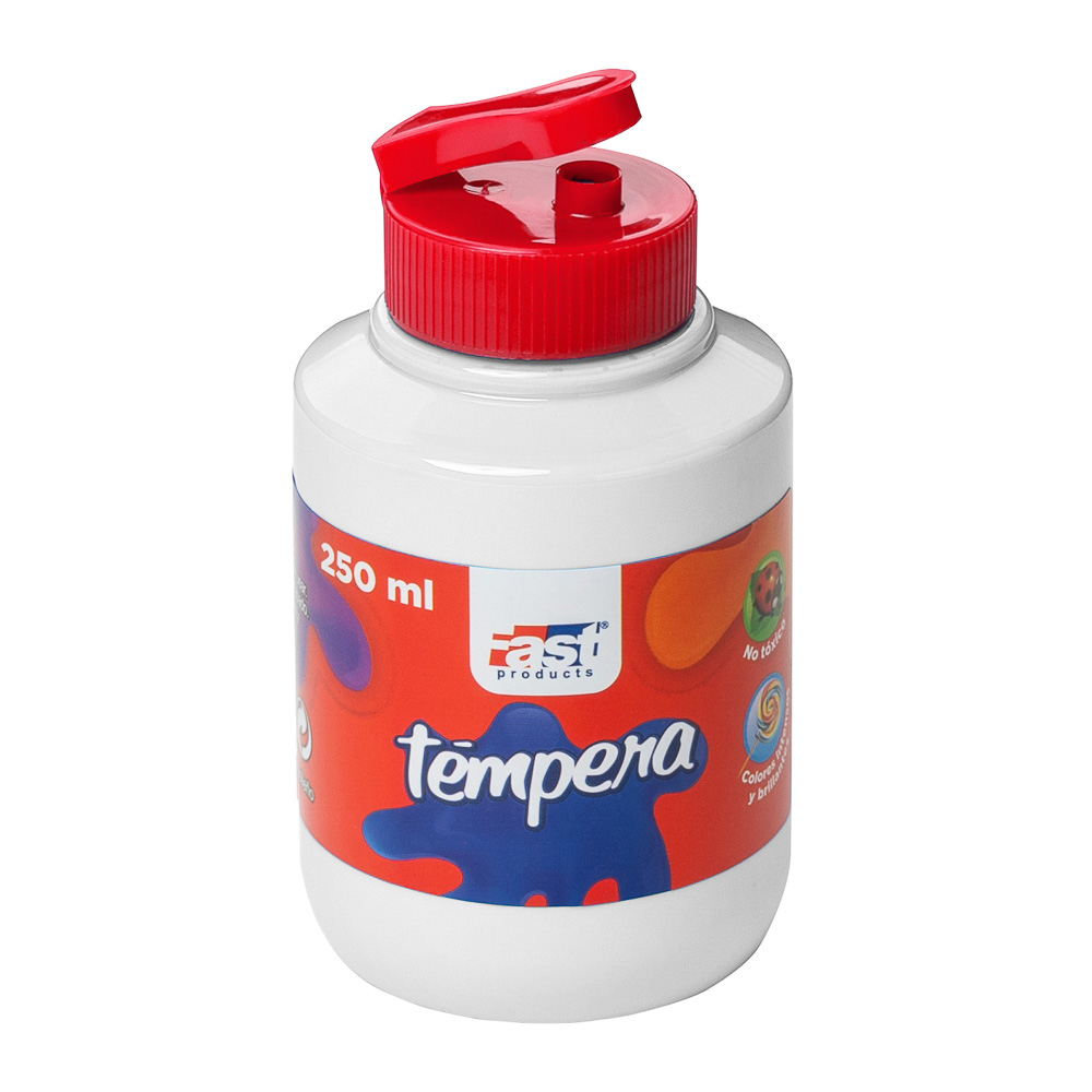 [DIST01856] TEMPERA FAST 250ML 519 COLOR BLANCO