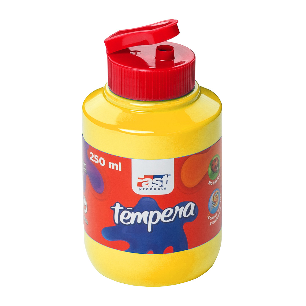 TEMPERA FAST 250ML 505 COLOR AMARILLO