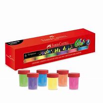 [DIST01875] TEMPERA FABER CASTELL 6 COLORES