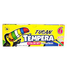 TEMPERA TUCAN CLASICA 6 COLORES