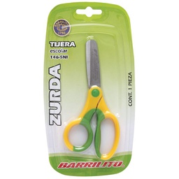 TIJERA BARRILITO DE 5" ESCOLAR P/ZURDO