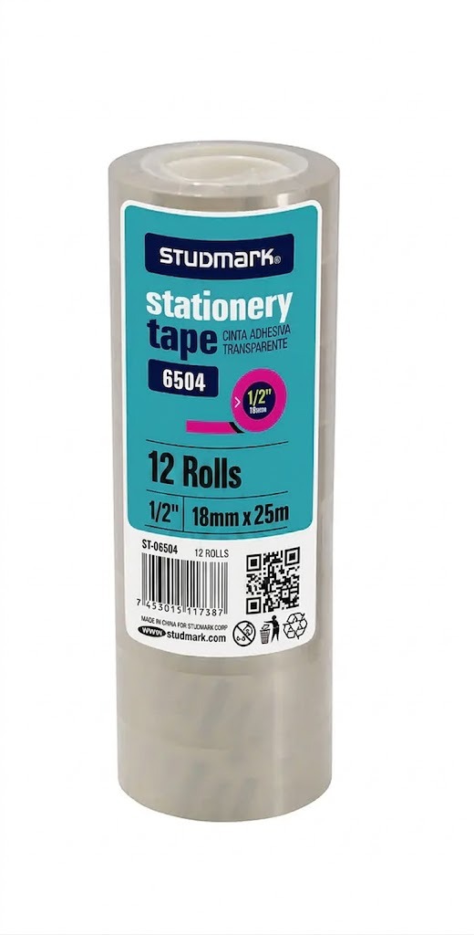 TAPE ECONOMICO TRANSPARENTE STUDMARK (F-40 TACOS)
