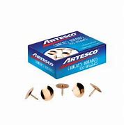 CHINCHES/TACHUELAS ARTESCO DORADO 10MM