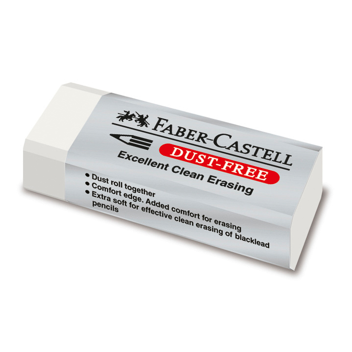 BORRADOR FABER CASTELL 187120 DUST FREE CX20