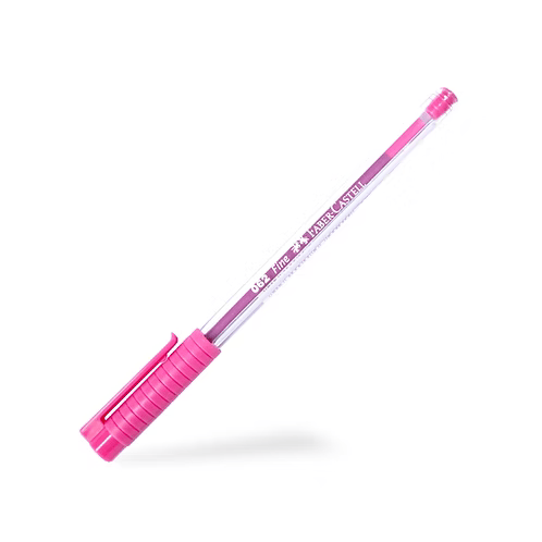 BOLIGRAFO FABER CASTELL 062 FINO 0.7 ROSADO (CX12)