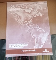 [DIST02113] CUADERNO DE MAPAS NIVEL PRIMARIO DE AMERICA