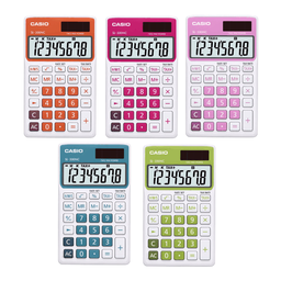 CALCULADORA P/BOLSILLO CASIO FUCSIA SL-300NC-RD