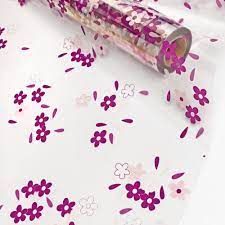 [DIST02254] PAPEL CELOFAN DECORADO MARGARITAS