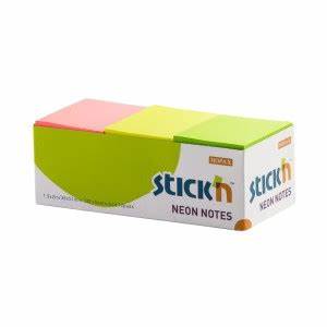 BLOCK STICKN 21131 NEON 1.5X2" PX12