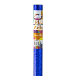 CONTAC ADHESIVO FAST ROLLO DESTELLO AZUL