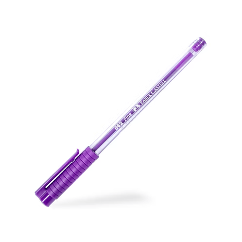 BOLIGRAFO FABER CASTELL 062 FINO 0.7 VIOLETA (CX12)