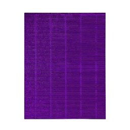 [DIST02336] CARTON CORRUGADO METALICO A4 MORADO (PX10)