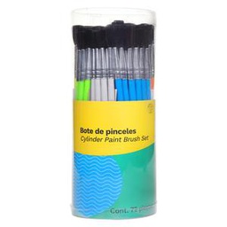 PINCEL BARRILITO ECONOMICO COLORES SURTIDOS (BX144)