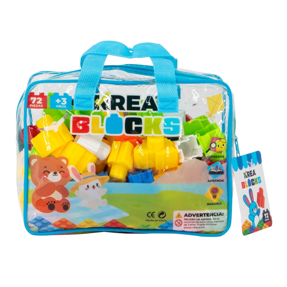 BOLSA DE LEGOS KREA 20149 72 PIEZAS