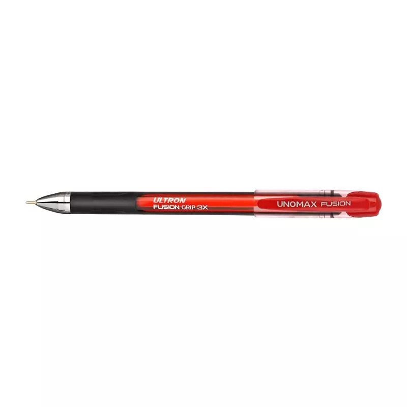 BOLIGRAFO UNOMAX ULTRON FUSION GRIP 0.7 ROJO