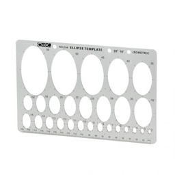 PLANTILLA PLASTICA COX C-66 ELIPSES