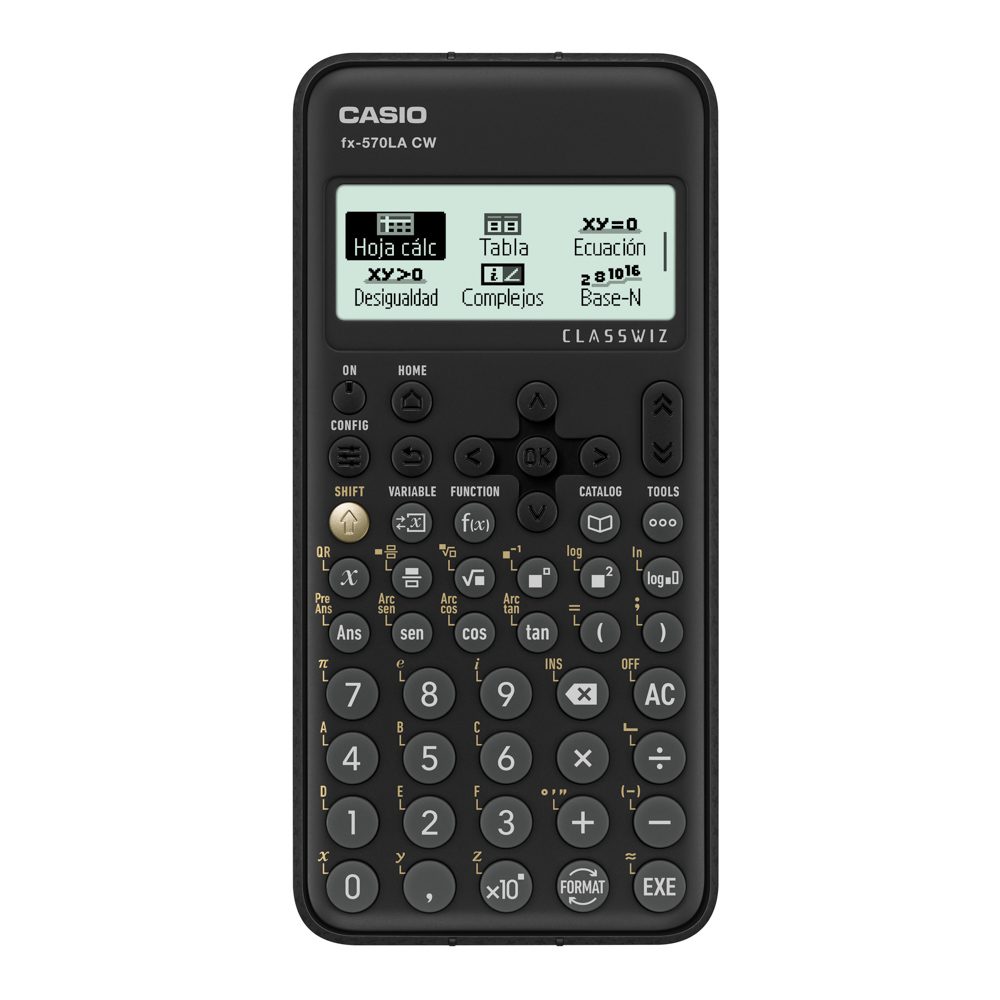 CALCULADORA CIENTIFICA CASIO FX-570 LACW 550 FUNC.