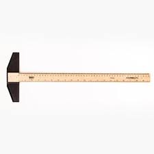 REGLA T BACO MADERA 60CM