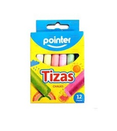 YESO DE COLORES POINTER CX12 BARRAS