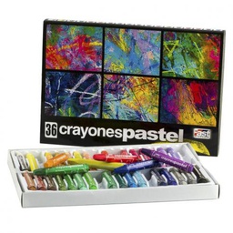 CRAYON PASTEL FAST GRASO 36 COLORES