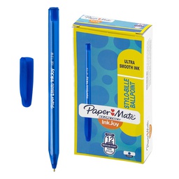 BOLIGRAFO PAPER MATE KILOMETRICO 0.7MM P/FINO AZUL CX12