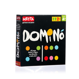 DOMINO BLANCO Y NEGRO METTA COD. 0158