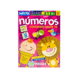 NUMEROS CONTANDO HASTA 10 METTA COD. 0822