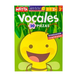 VOCALES ESTIMULACION TEMPRANA METTA COD. 0821