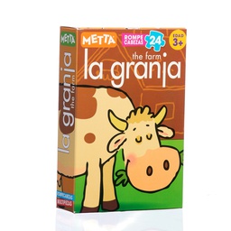 ROMPE CABEZAS METTA LA GRANJA 24 PCS