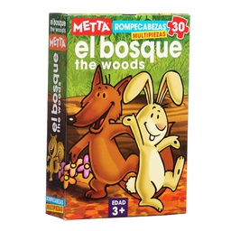 ROMPE CABEZAS METTA EL BOSQUE 30 PCS