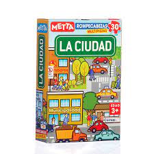 ROMPE CABEZAS METTA LA CIUDAD 30 PCS