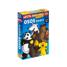 ROMPE CABEZAS METTA OSOS 30 PCS