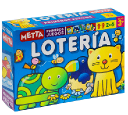 LOTERIA PRIMEROS JUEGOS METTA COD.1002