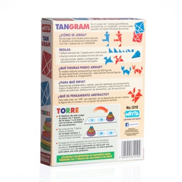 TANGRAM TORRE COLECCION GENIAL METTA 1210