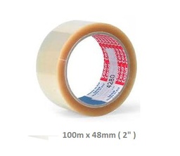 CINTA D/EMPAQUE TESA PREMIUM 100m x 48mm TRANSP.