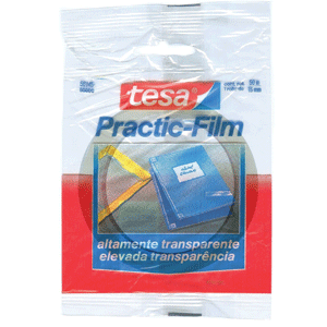 CINTA ADHESIVA TESA PRACTIC FILM 15X50 AMBAR