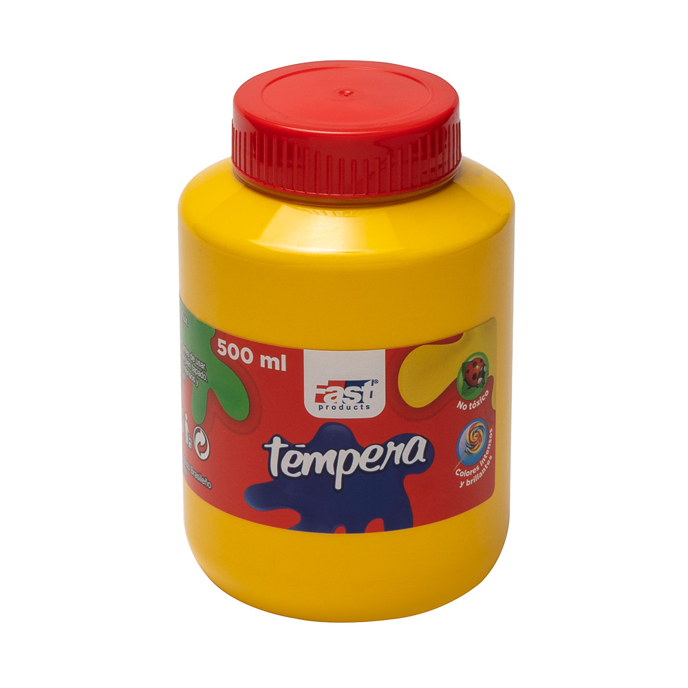 [DIST02714] TEMPERA FAST 500ML 505 COLOR AMARILLO