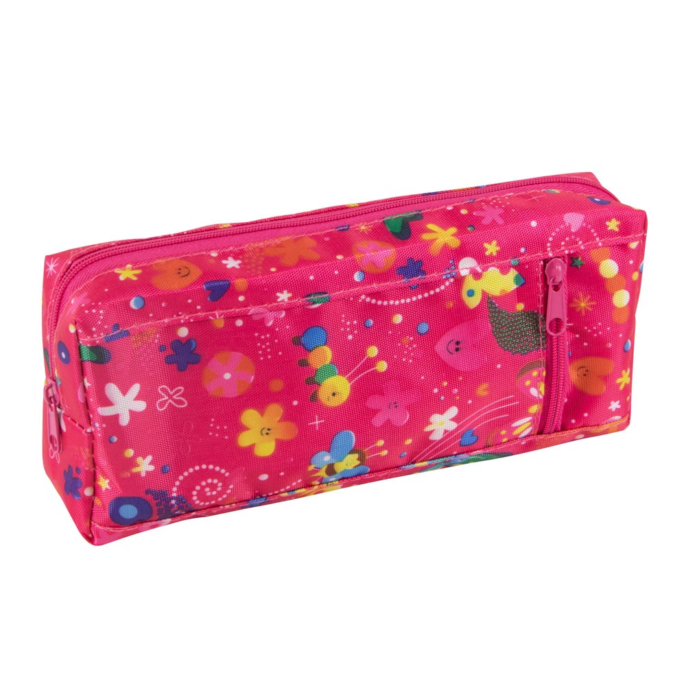 PORTA LAPICES FANCYBAG DX-420-800 ESTRELLA FUCSIA