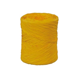 [DIST02739] RAFIA PLASTICA  AMARILLO FUERTE (5)