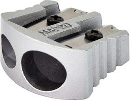 SACAPUNTAS MAPED METALICO TIPO CUÑA 2 AGUJEROS (CX20)