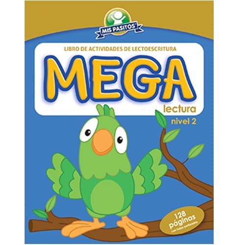 LIBRO P/COLOREAR MIS PASITOS LECTURA NIVEL 1 Y 2 (LORITO)