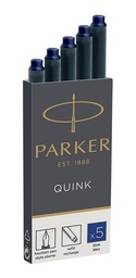 CARTUCHO PARA PLUMA FUENTE PARKER AZUL
