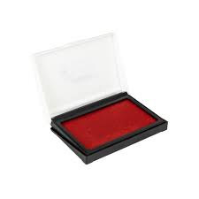 ALMOHADILLA P/SELLO FAST 10X7.2 CMS ROJO