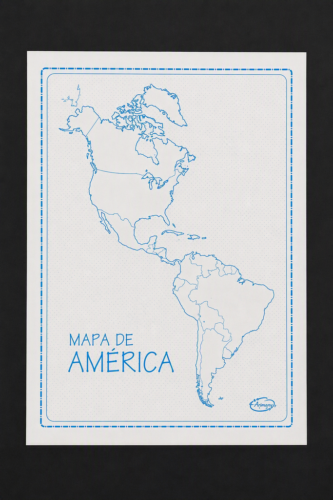 MAPA DE AMERICA