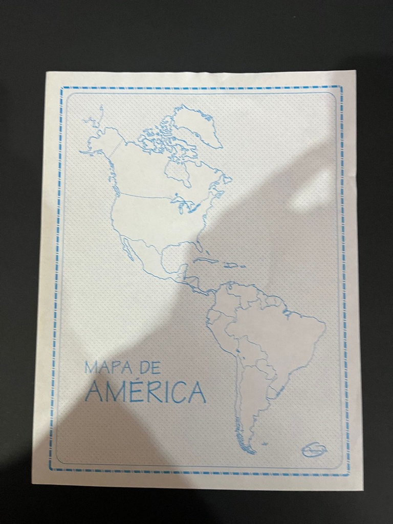 MAPA DE AMERICA