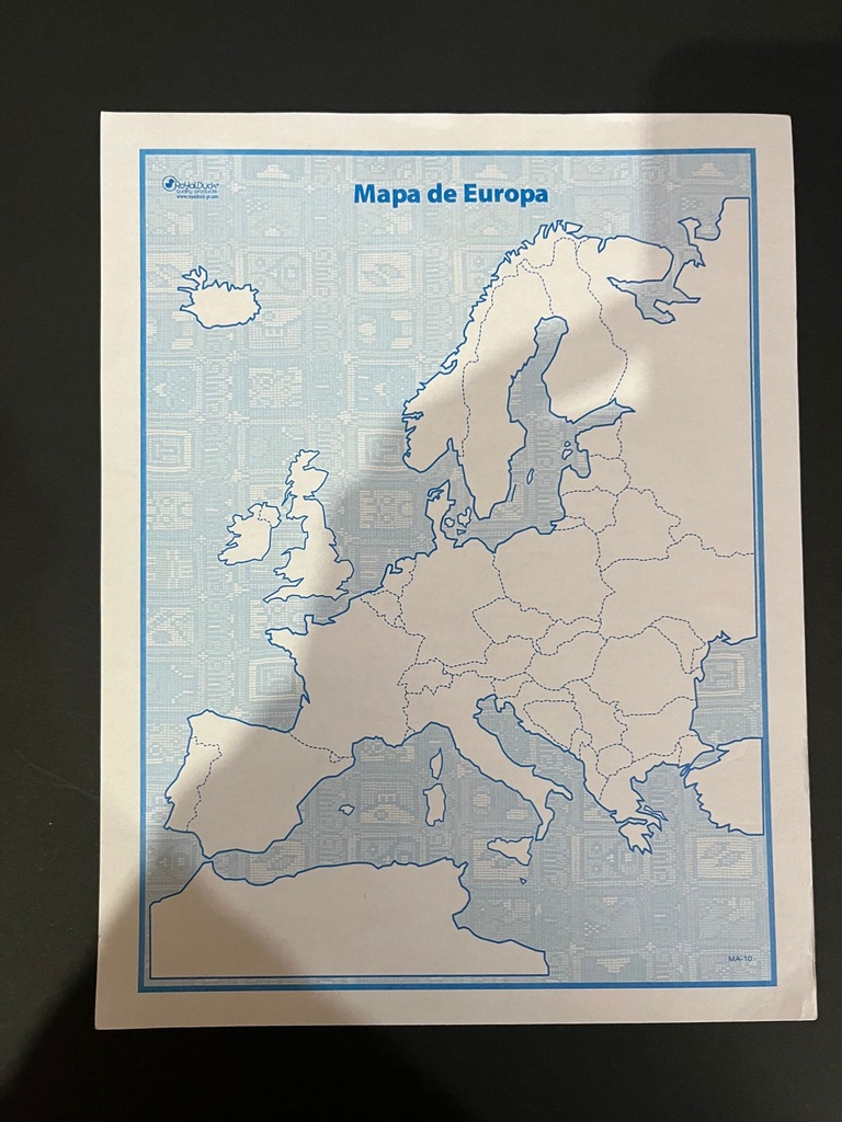 [DIST02901] MAPA DE EUROPA