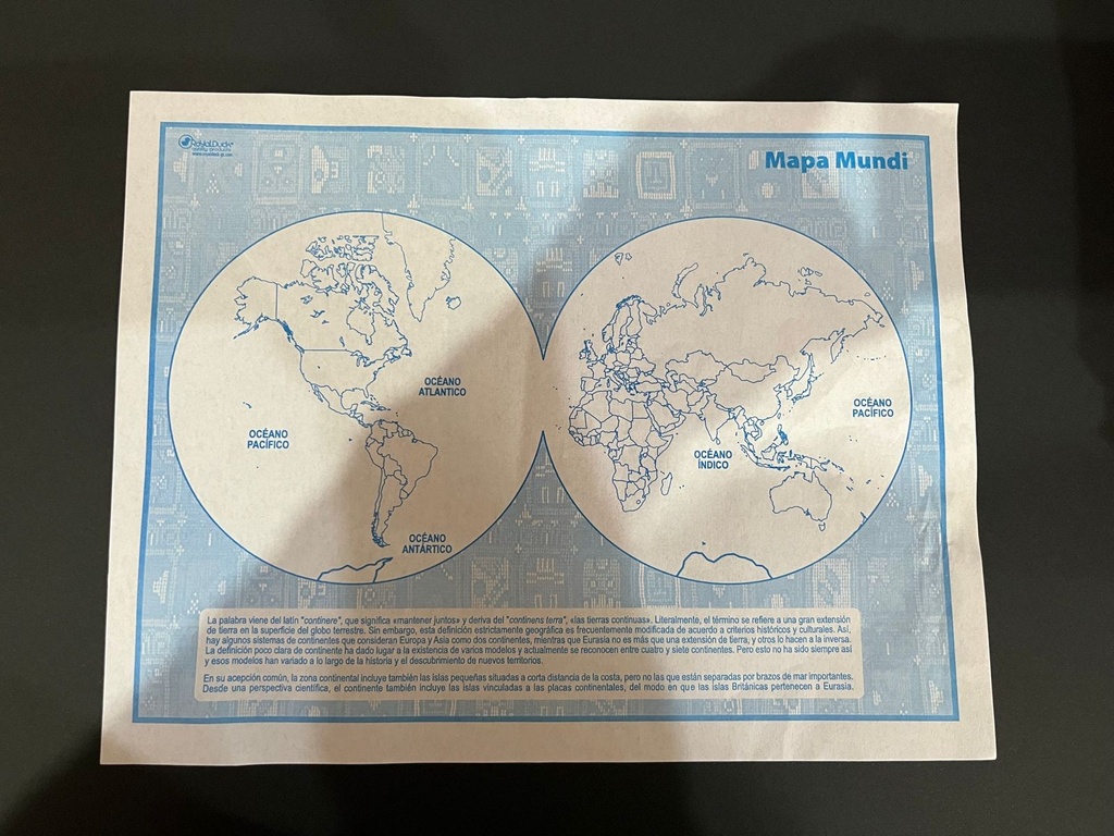 [DIST02903] MAPA MUNDI